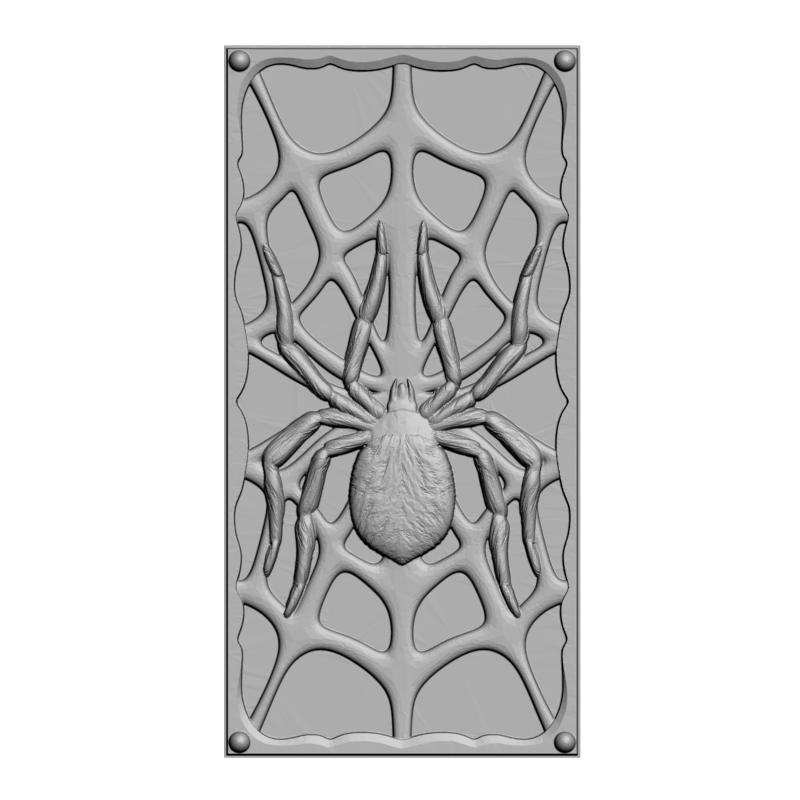 картинка Нарды паук PI2-144 3D-STL.COM