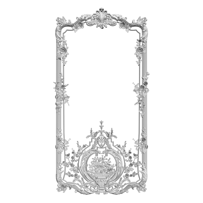 картинка Панель резная D11-134 3D-STL.COM