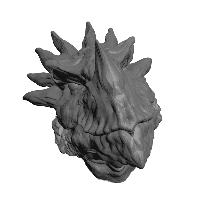 картинка Голова Смоки PI1-215 3D-STL.COM