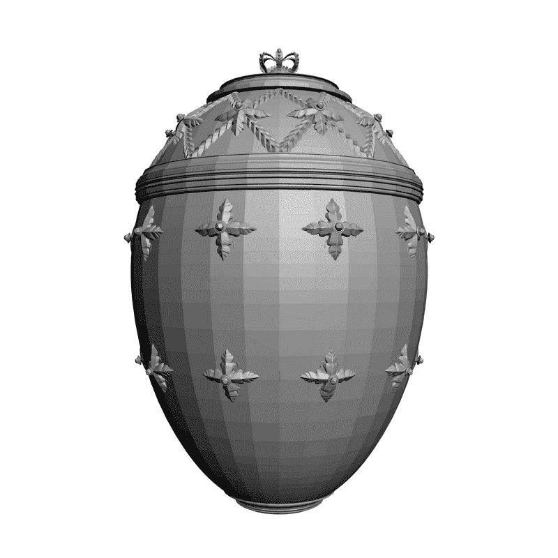 картинка Яйцо Фаберже RY6-001 3D-STL.COM