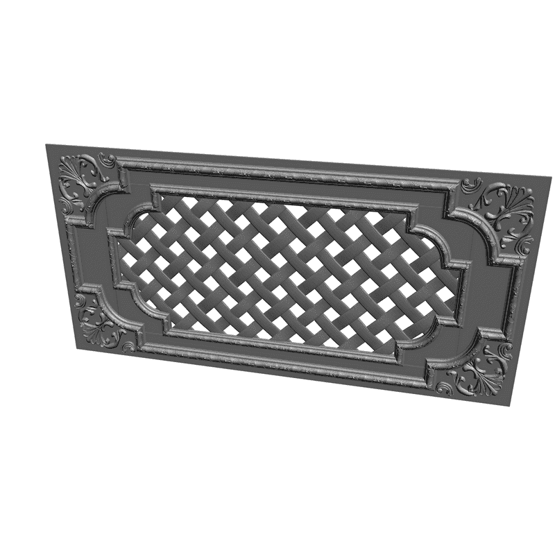 картинка Решётка резная D15-005 3D-STL.COM