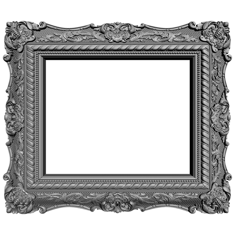 картинка Рамка для картины D14-185 3D-STL.COM