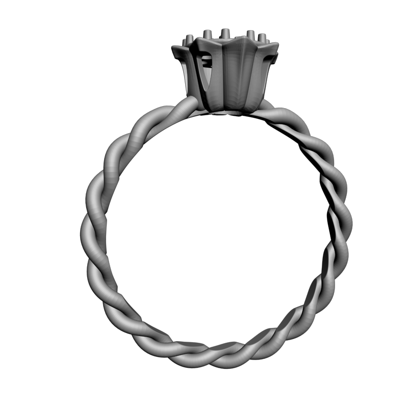 картинка Колечко для девушки RY2-171 3D-STL.COM
