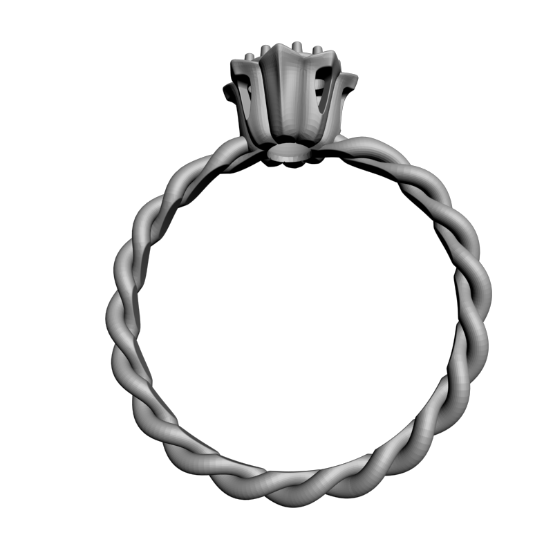 картинка Колечко для девушки RY2-171 3D-STL.COM