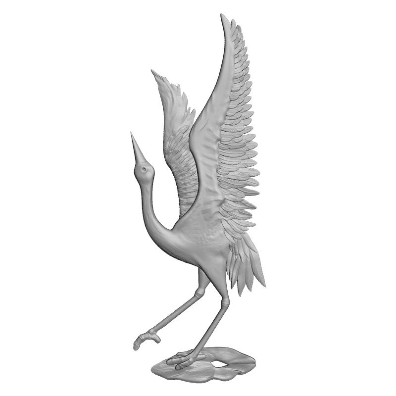 картинка Журавль F3-022 3D-STL.COM