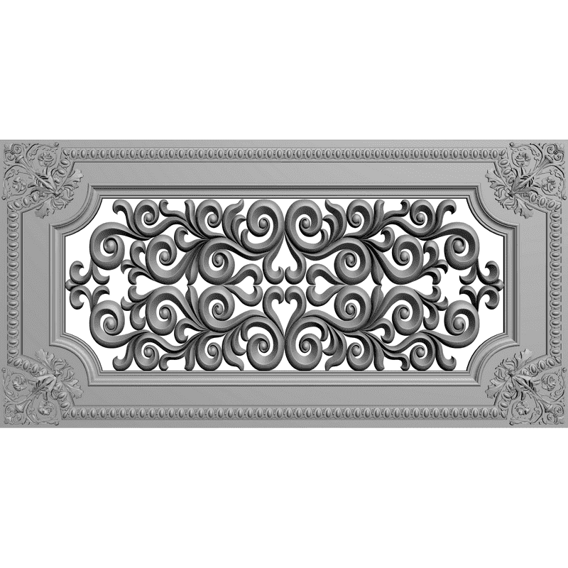 картинка Решётка резная D15-006 3D-STL.COM