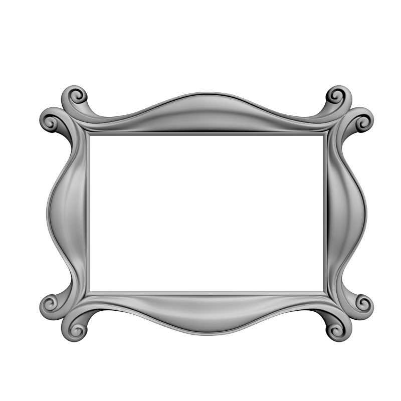 картинка Рама резная D14-696 3D-STL.COM