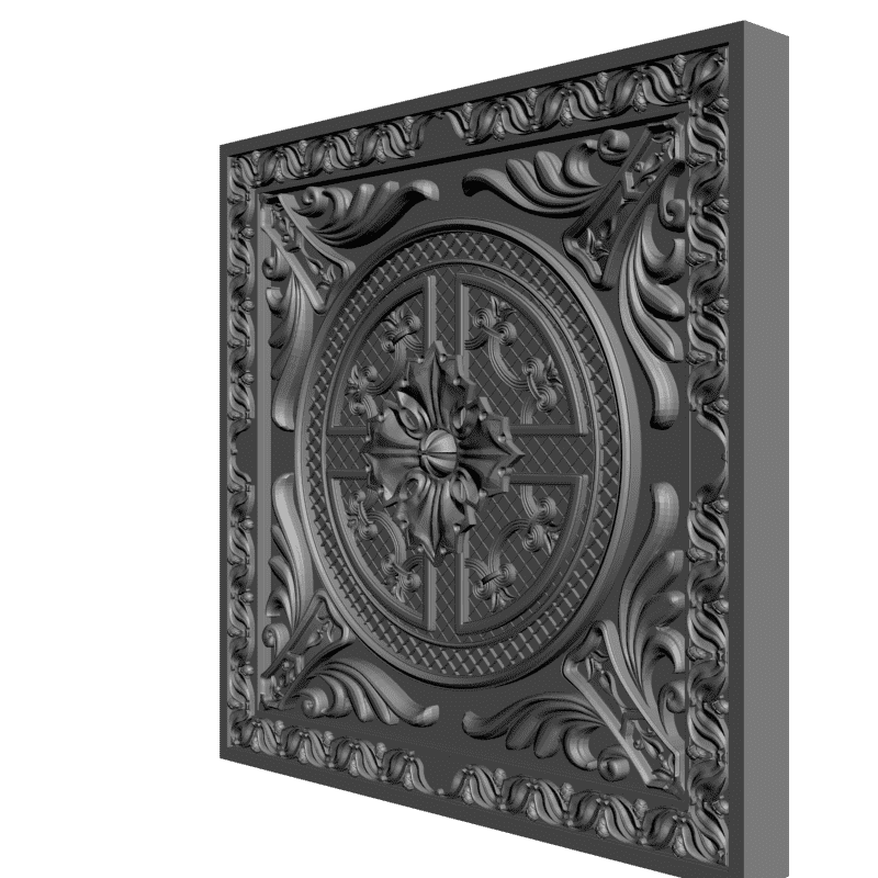 картинка Лепнина D11-112 3D-STL.COM