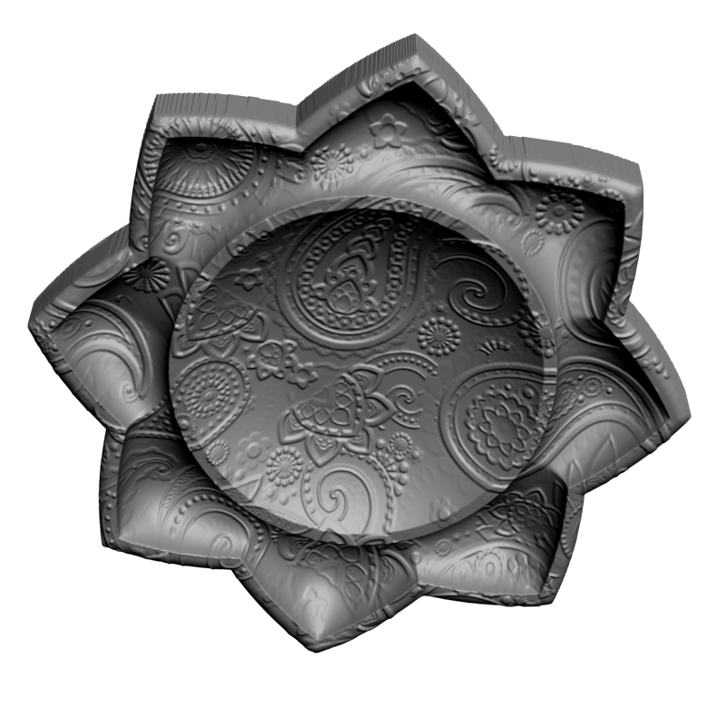 картинка Менажница Солнце H5-111 3D-STL.COM