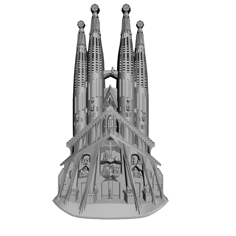 картинка Замок H1-018 3D-STL.COM