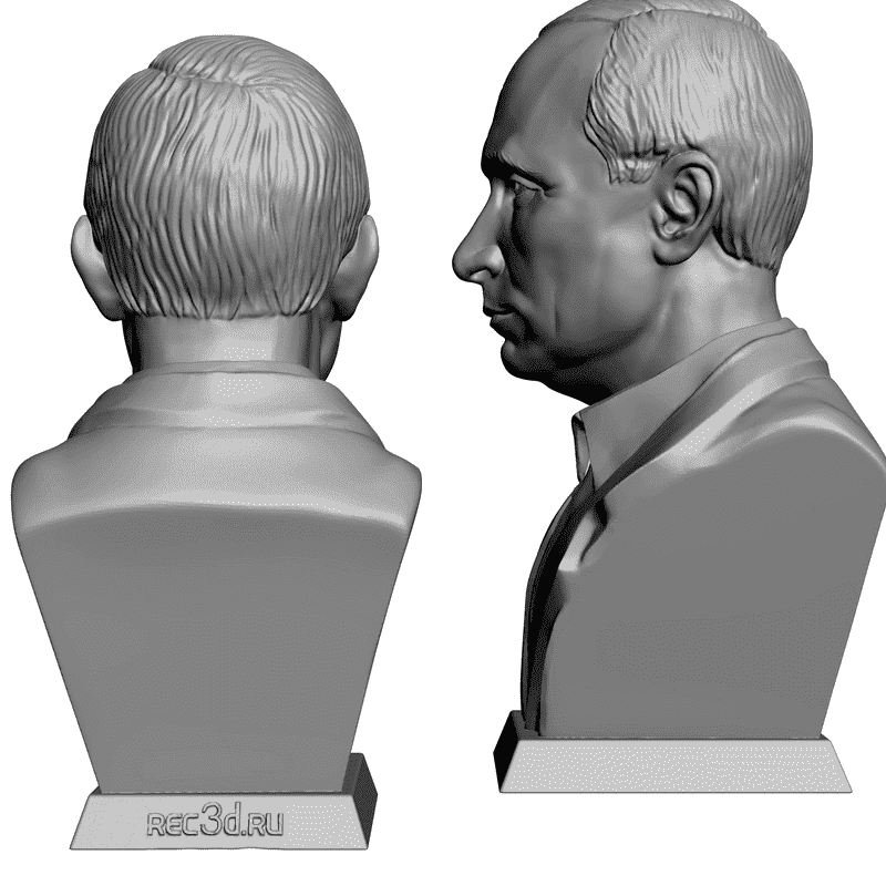 картинка Путин L2-004 3D-STL.COM
