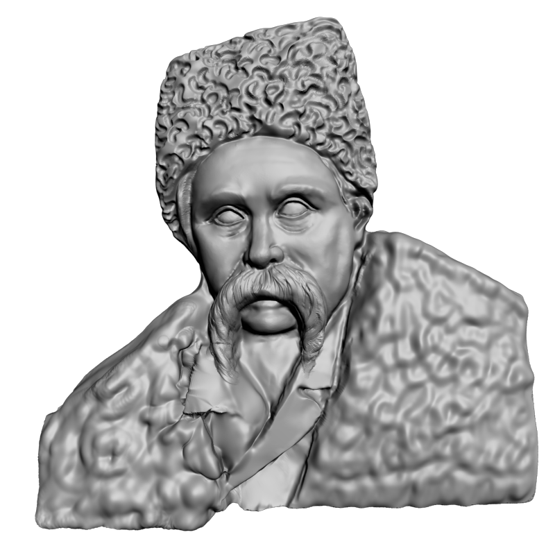 картинка Тарас Шевченко L1-116 3D-STL.COM