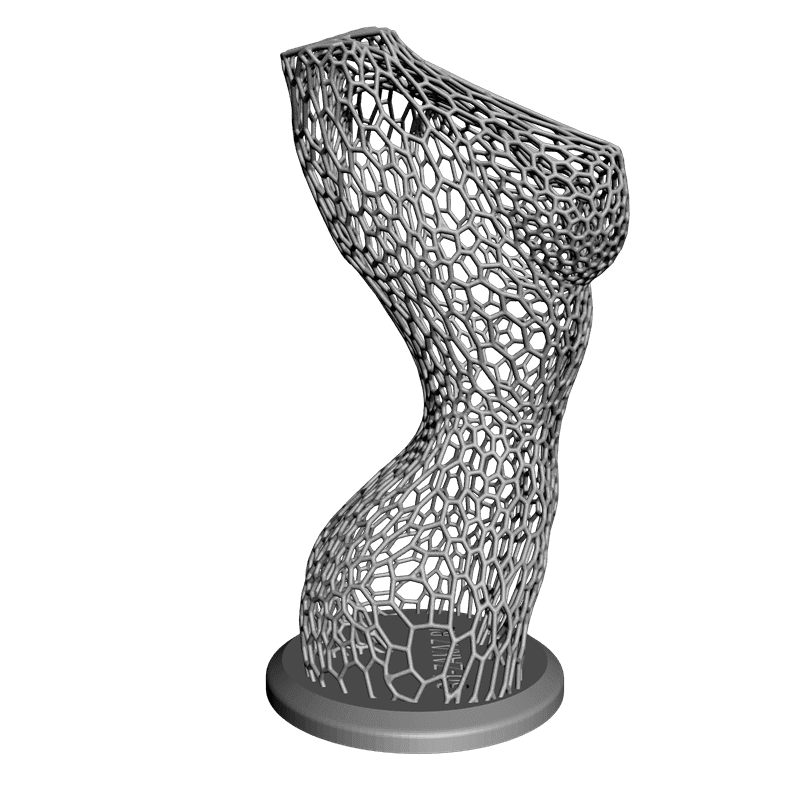 картинка Бюст женский L2-031 3D-STL.COM