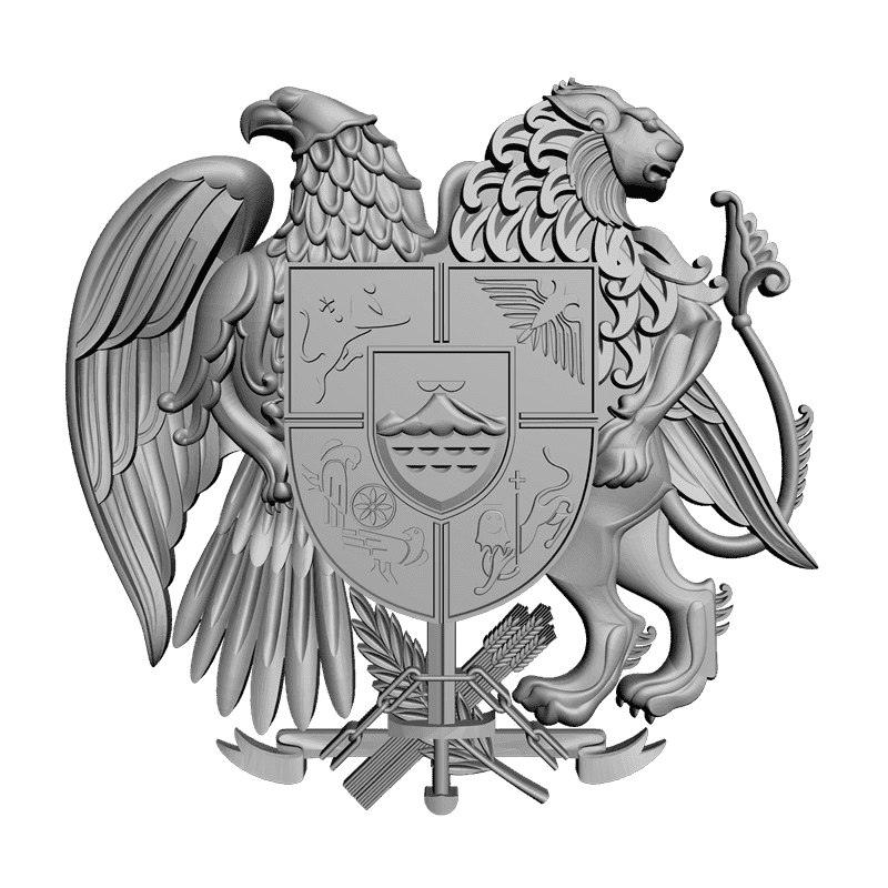 картинка Герб Армении RG1-031 3D-STL.COM