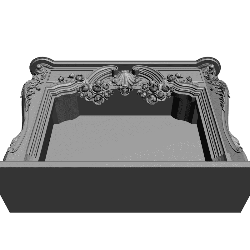 картинка Камин H4-002 3D-STL.COM