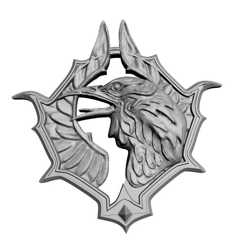 картинка Ворон RY6-070 3D-STL.COM