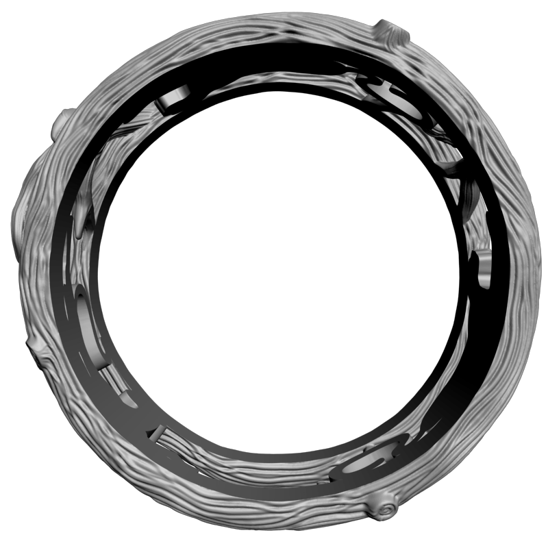 картинка Кольцо пантера RY2-182 3D-STL.COM