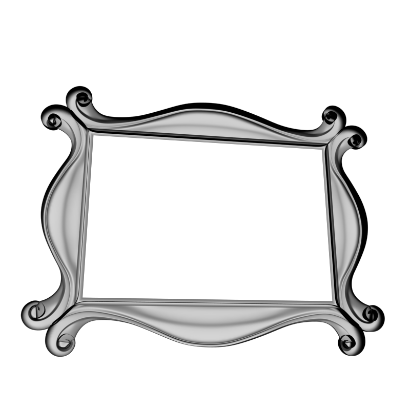 картинка Рама резная D14-696 3D-STL.COM