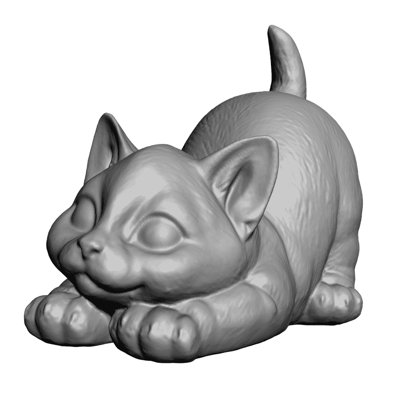 картинка Котёнок F1-102 3D-STL.COM