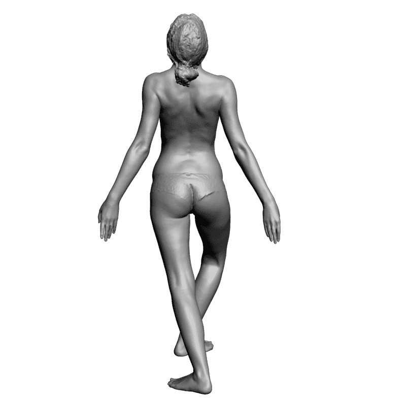 картинка Голая девушка L3-232 3D-STL.COM