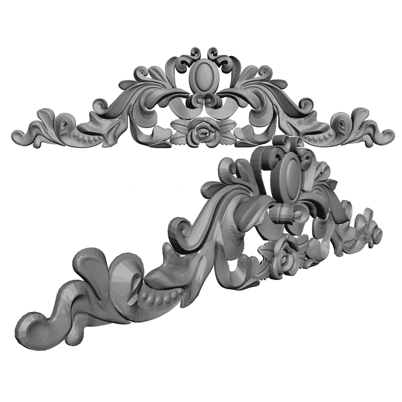 картинка Декор верх D3-170 3D-STL.COM
