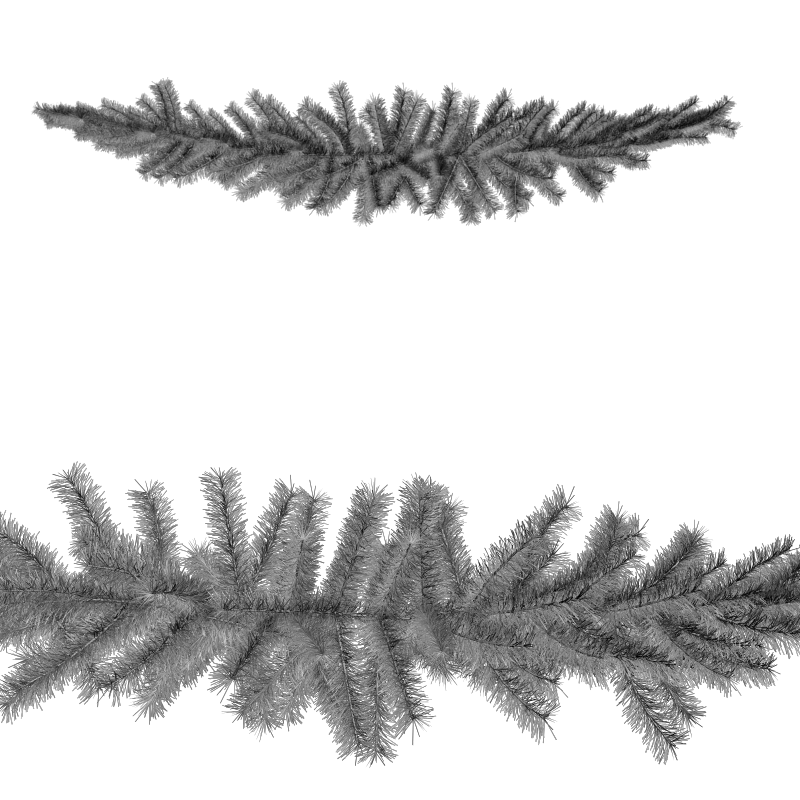 картинка Ёлочная ветка F4-110 3D-STL.COM