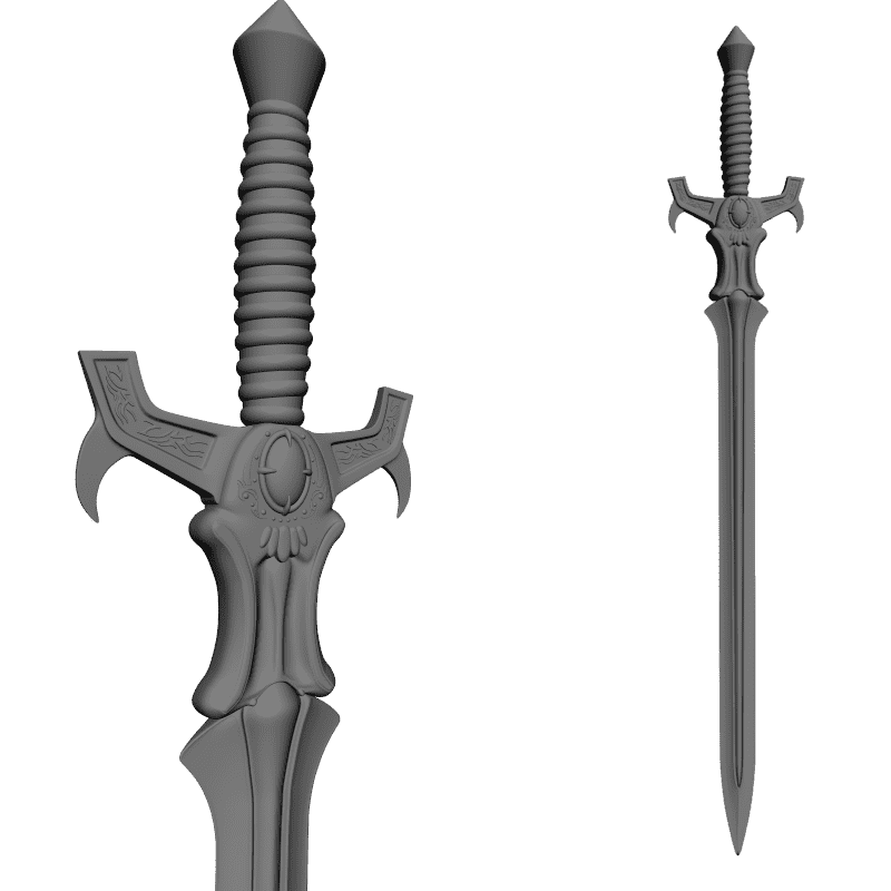 картинка Меч RO3-016 3D-STL.COM