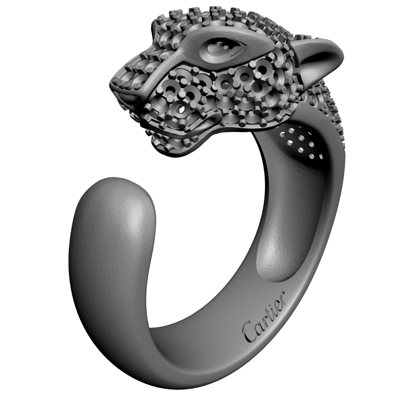 картинка Браслет Cartier RY1-023 3D-STL.COM