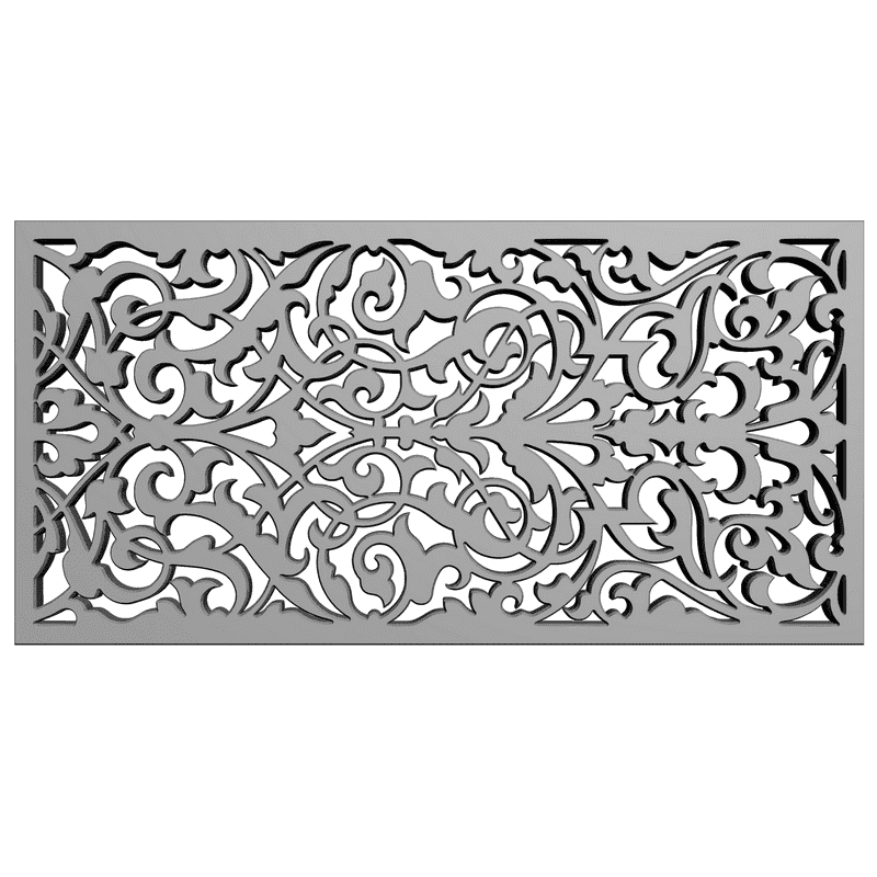 картинка Решётка резная D15-011 3D-STL.COM