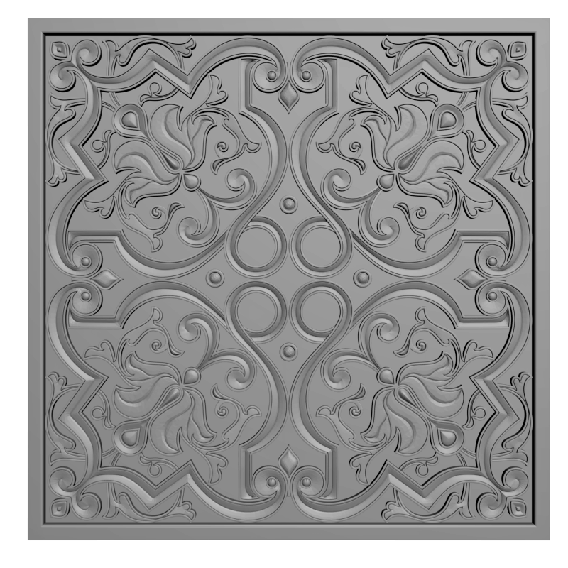 картинка Панель резная D11-144 3D-STL.COM