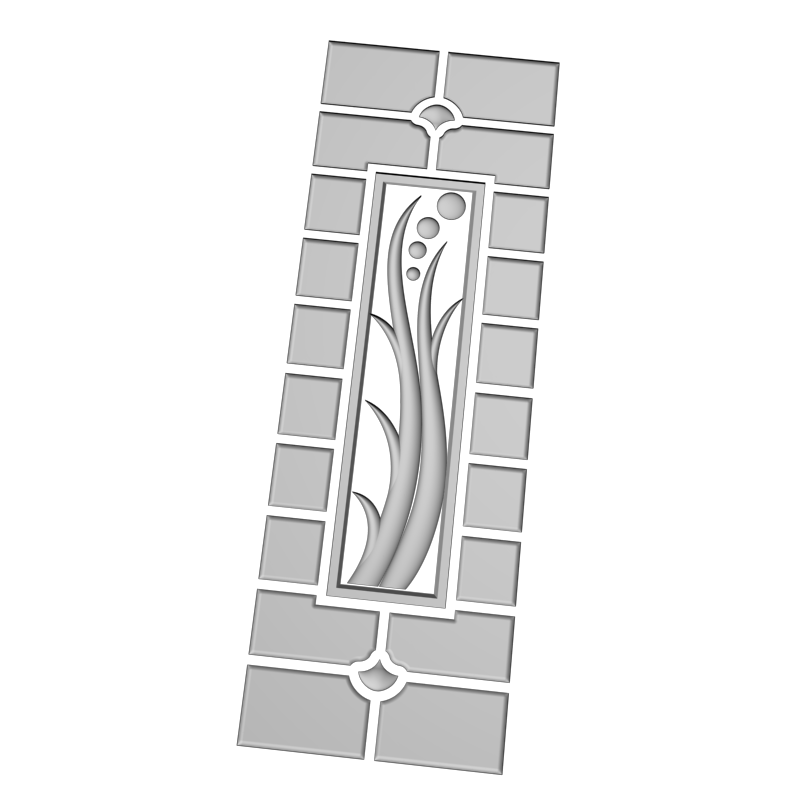 картинка Накладка на дверь H3-147 3D-STL.COM