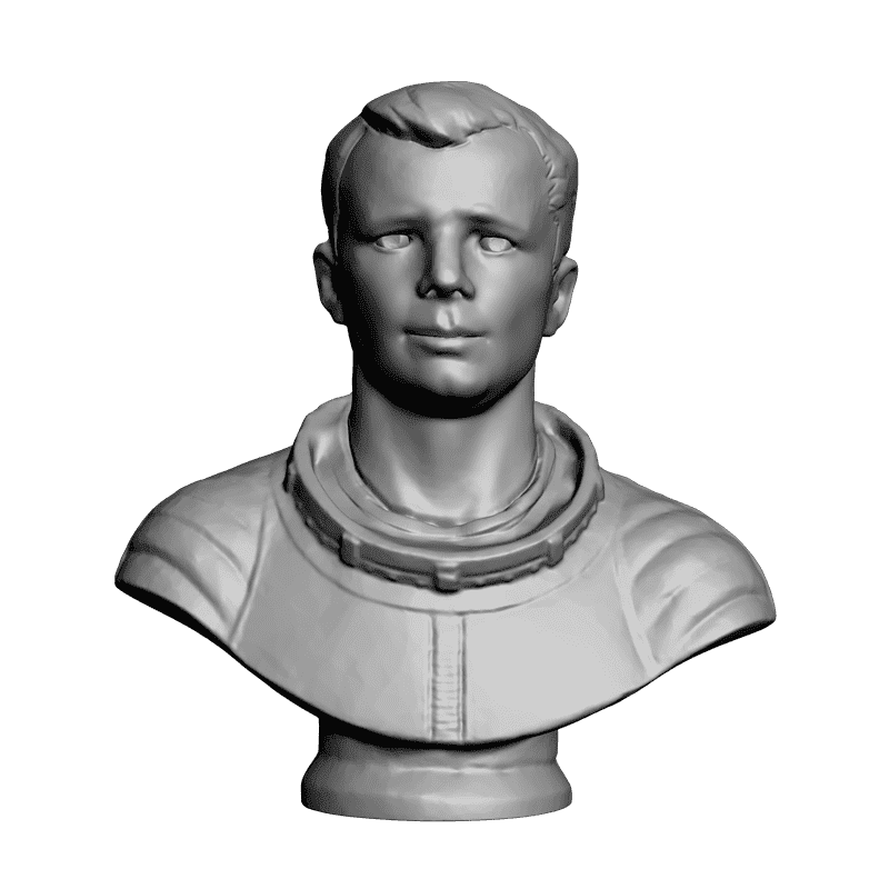 картинка Юрий Гагарин L2-032 3D-STL.COM