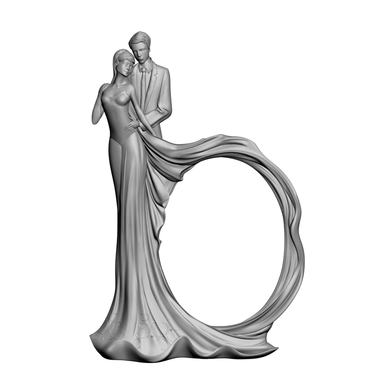 картинка Фото-рамка резная D14-687 3D-STL.COM