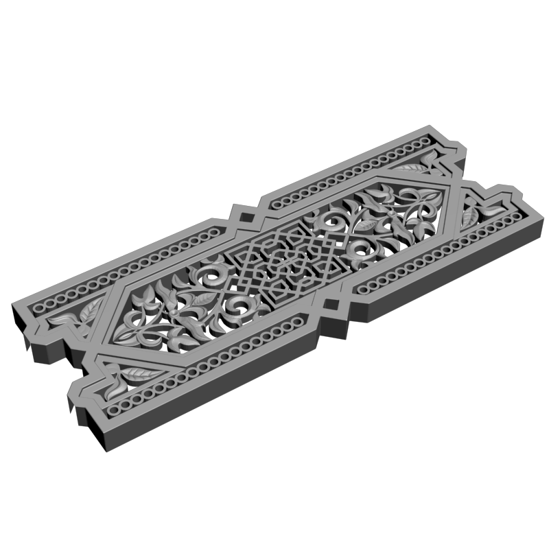 картинка Решётка декоративная Набор D15-025 3D-STL.COM