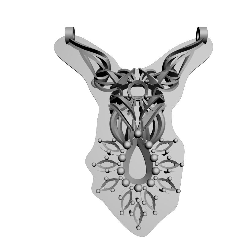 картинка Подвесная опора RY6-073 3D-STL.COM
