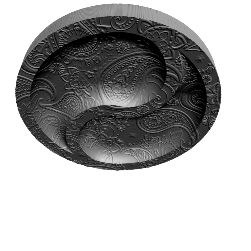 картинка Менажница Ин-Ян H5-108 3D-STL.COM