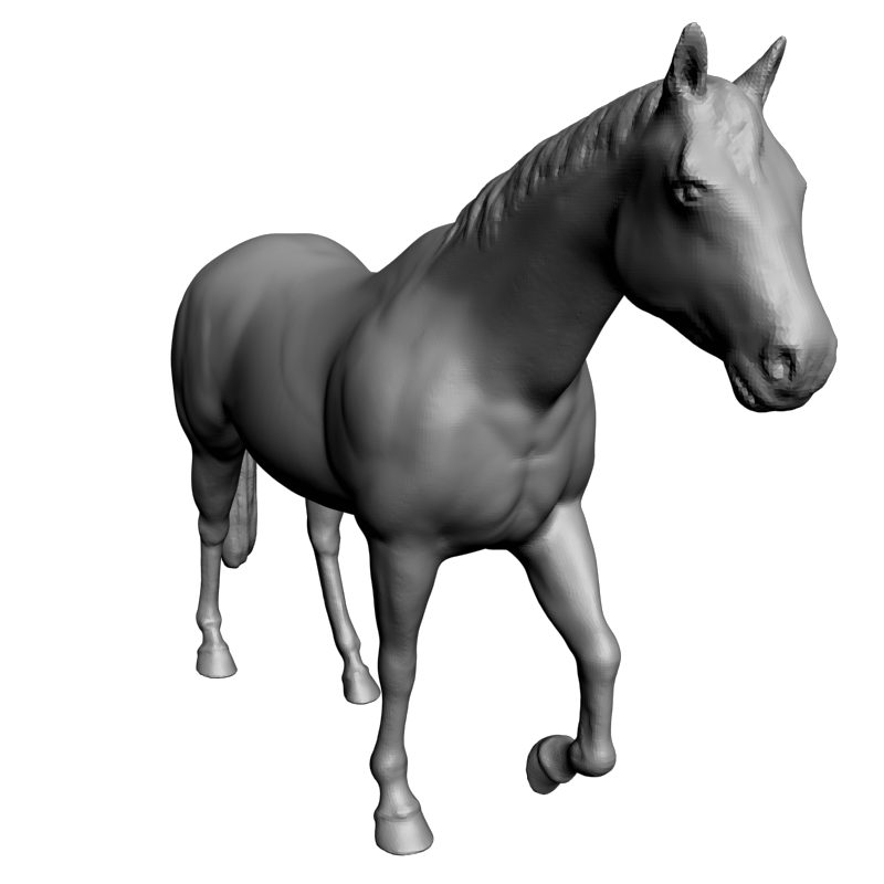 картинка Фигурка, игрушка, Лошадь F1-289 3D-STL.COM