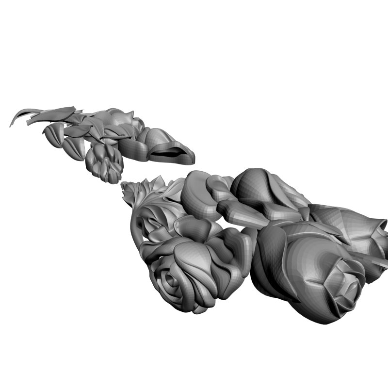 картинка Камин Набор 14 шт H4-031 3D-STL.COM