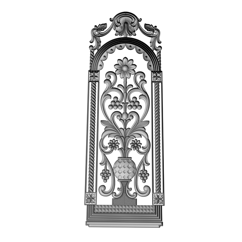 картинка Накладка на двери H3-119 3D-STL.COM