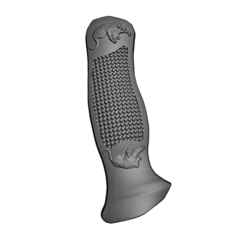 картинка Рукоятка ножа RO3-026 3D-STL.COM